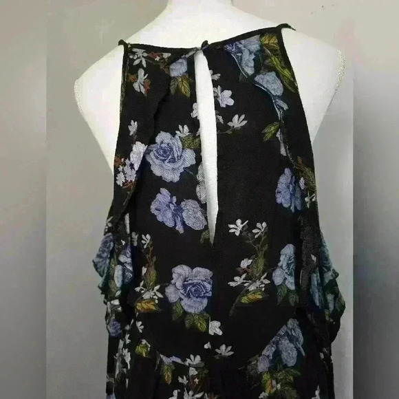 American Eagle Floral Cold Shoulder Blouse - Picture 8 of 10